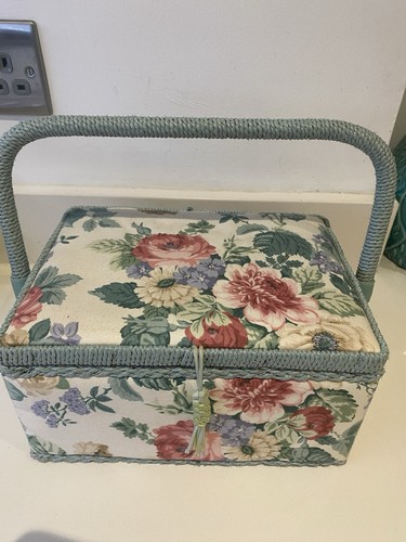 Vintage nähkästchen mit - vintage,