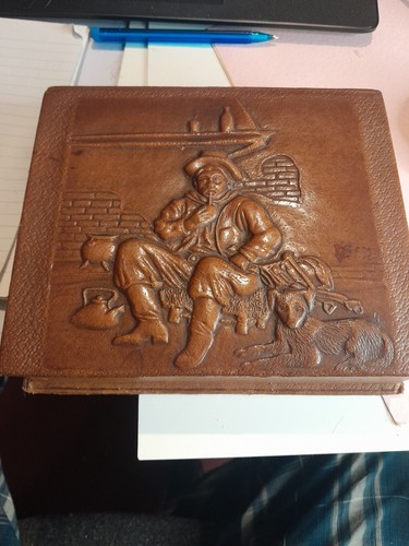 Große kunstlederbox mit - große,